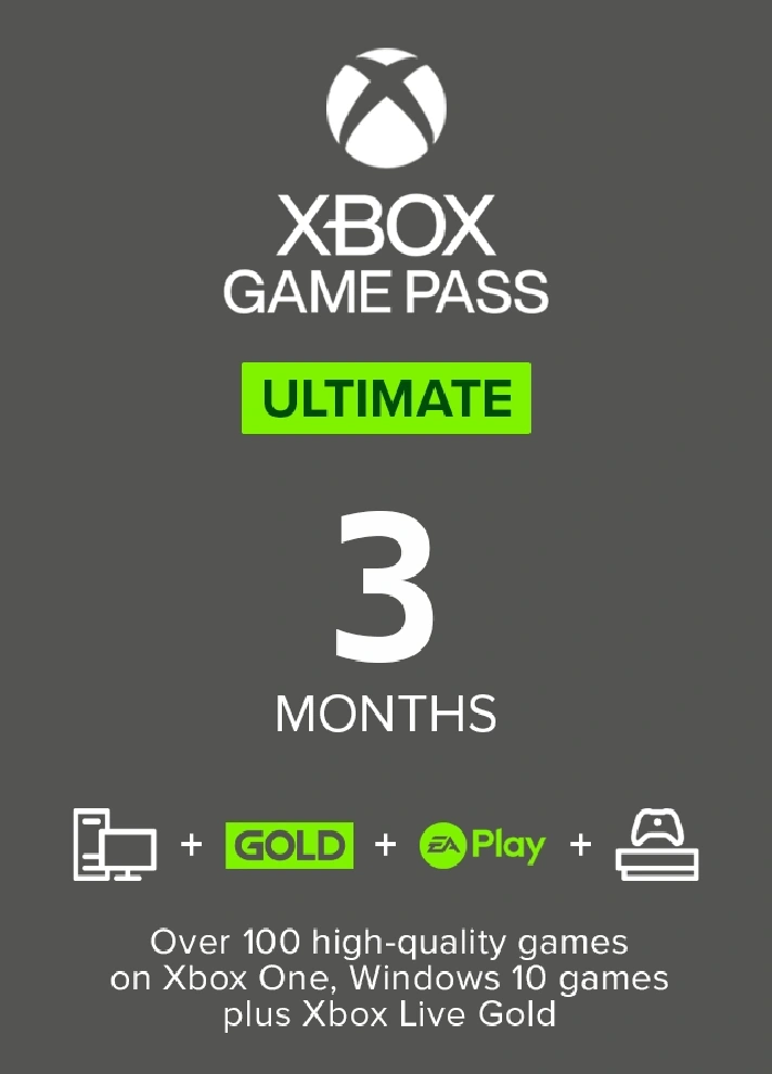 XBOX GAME PASS ULTIMATE - 3 Months | USA