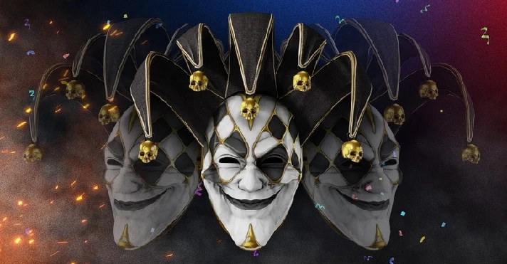 ✅ PAYDAY 2 10th Anniversary Jester Mask (Steam Key) 🔑