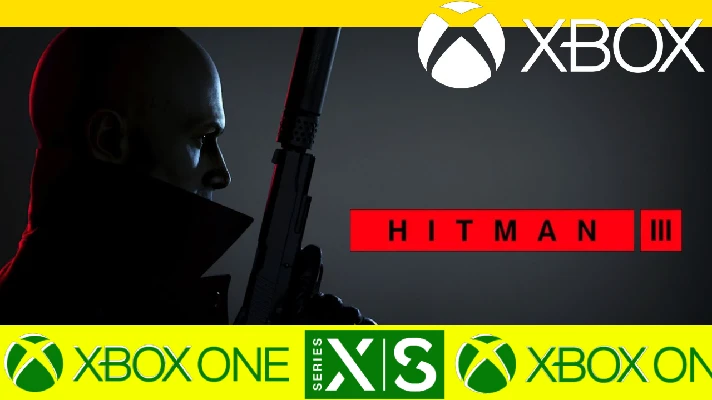 ⭐️ HITMAN 3 - XBOX ONE & Xbox Series X|S (GLOBAL)