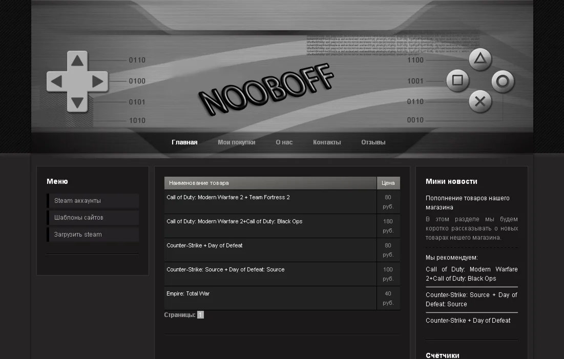 Шаблон DigiSeller