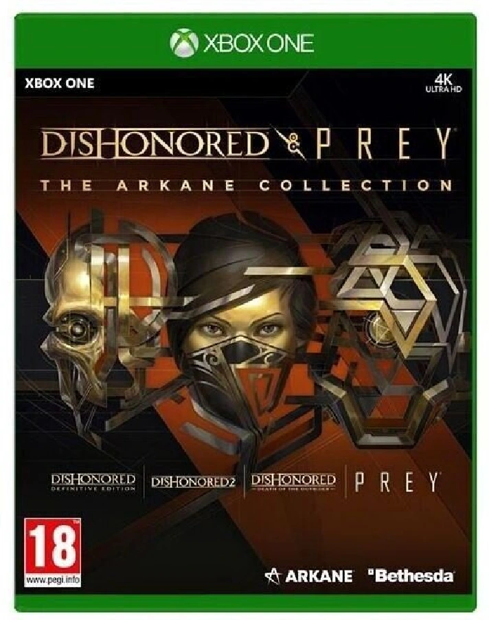 🌍 Dishonored & Prey: The Arkane Collection XBOX KEY 🔑