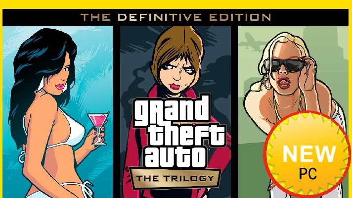 ⭐NEW⭐ GTA Trilogy Definitive Edition (GLOBAL) ⭐PC⭐