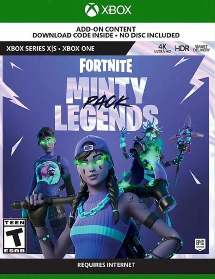 🔑[FORTNITE] Minty Legends Pack 1000 VBucks Xbox Key✅