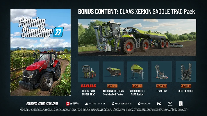 ⭐️ FARMING SIMULATOR 22 - YEAR 1 BUNDLE STEAM (GLOBAL)