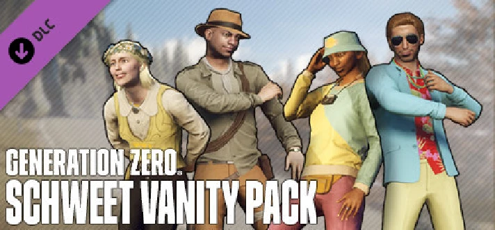 Generation Zero Schweet Vanity Pack DLC STEAM KEY ROW