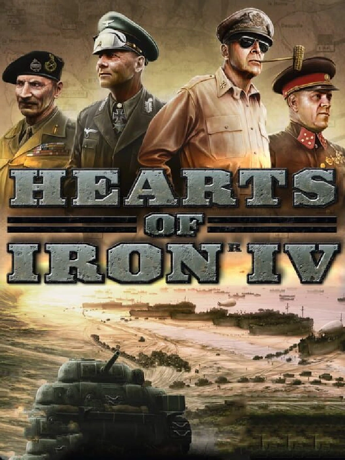 Hearts of Iron 4 IV: Starter Pack (Account rent Steam)