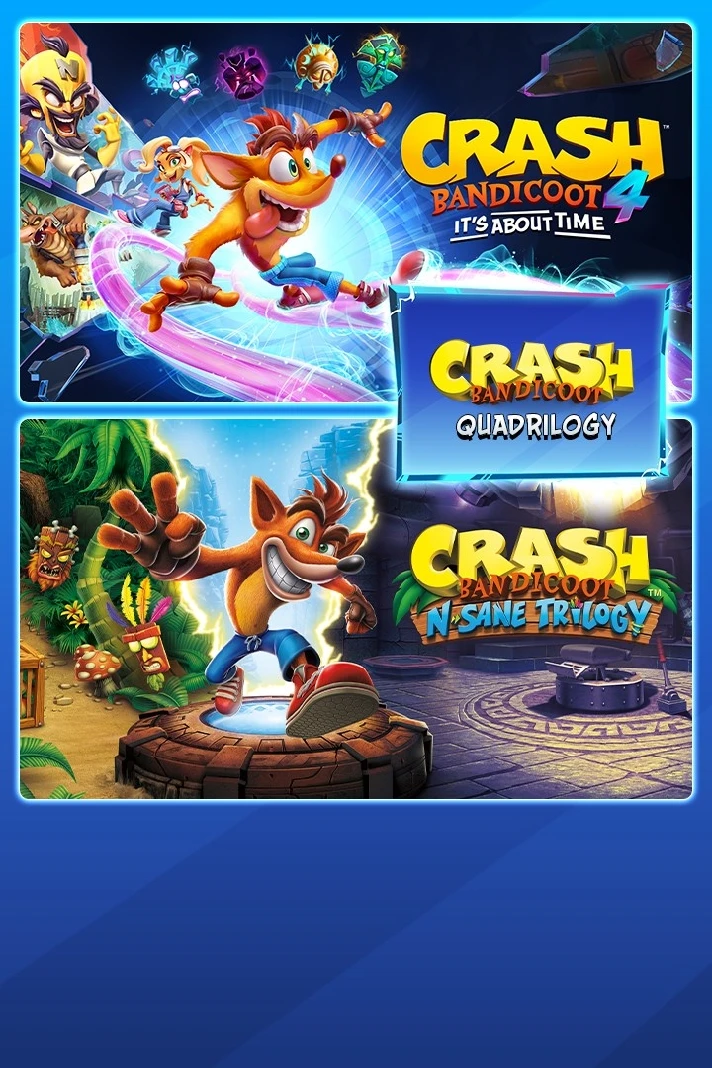 Crash Bandicoot™ - Quadrilogy Bundle XBOX | KEY