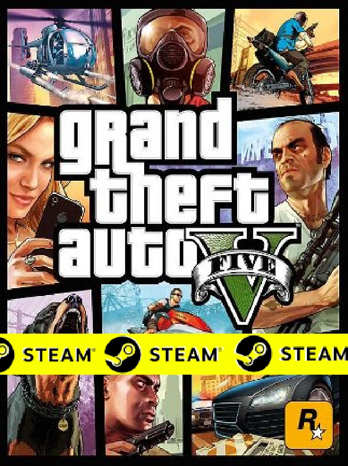 ⭐️ STEAM Grand Theft Auto V (GLOBAL) Licensed (GTA V)