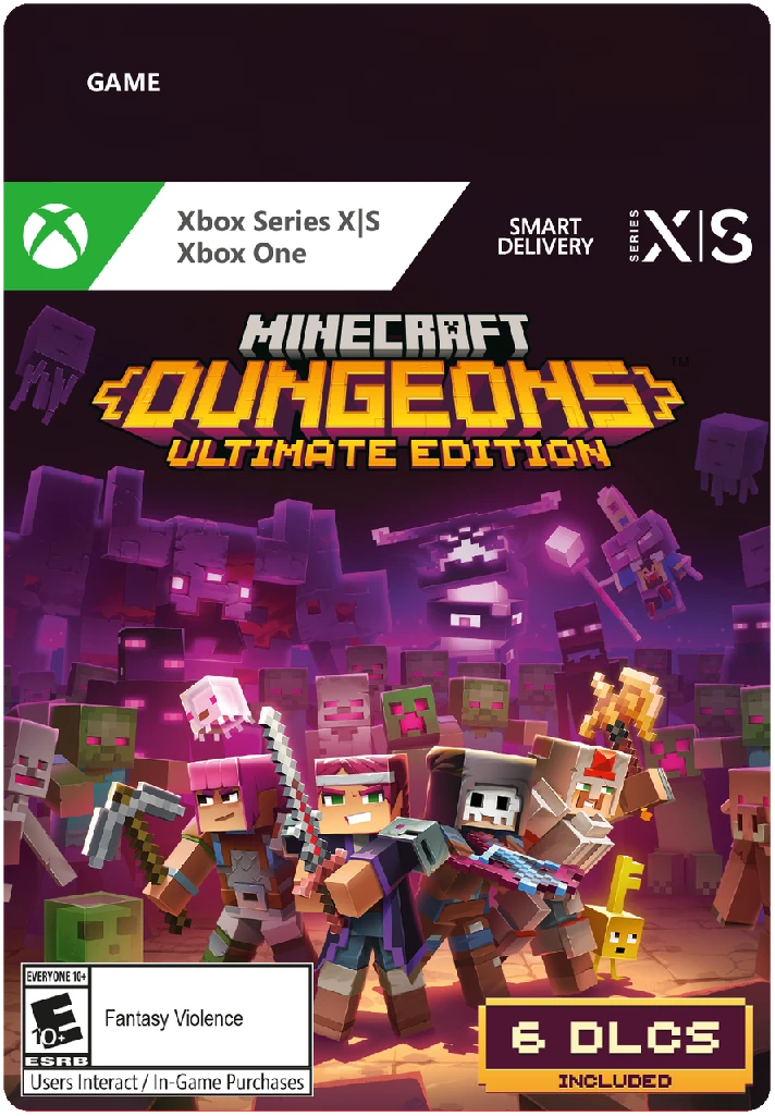 MINECRAFT DUNGEONS: ULTIMATE EDITION XBOX🔑KEY