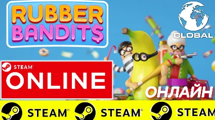 🔥 Rubber Bandits - ОНЛАЙН STEAM (GLOBAL) ETS 2