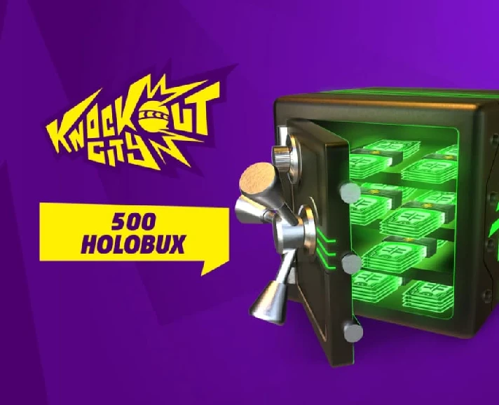 ✅ Knockout City 500 Holobux Ingame Key GLOBAL CURRENCY