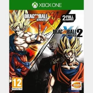 DRAGON BALL XENOVERSE 1 AND 2 BUNDLE XBOX КЛЮЧ