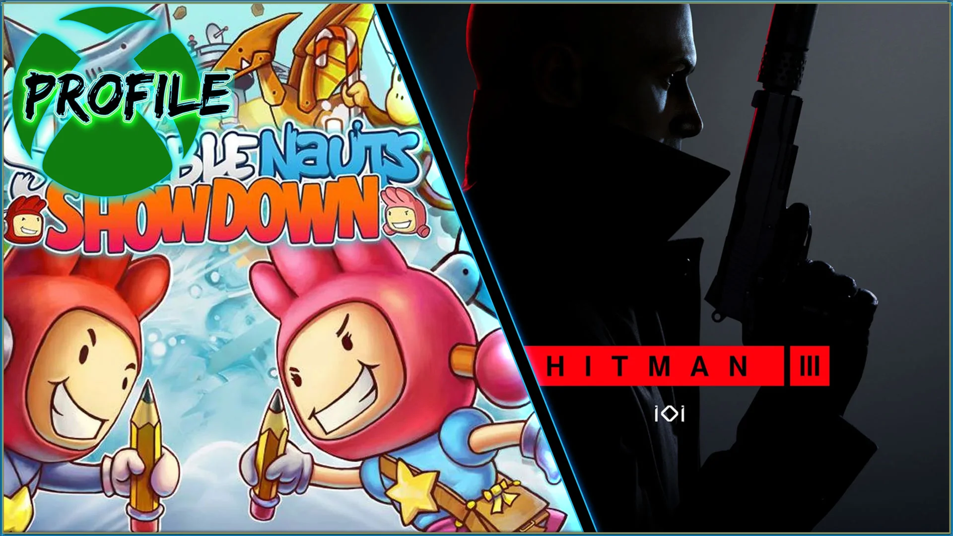 HITMAN 3+Scribblenauts Showdown XBOX аккаунт на 3 мес