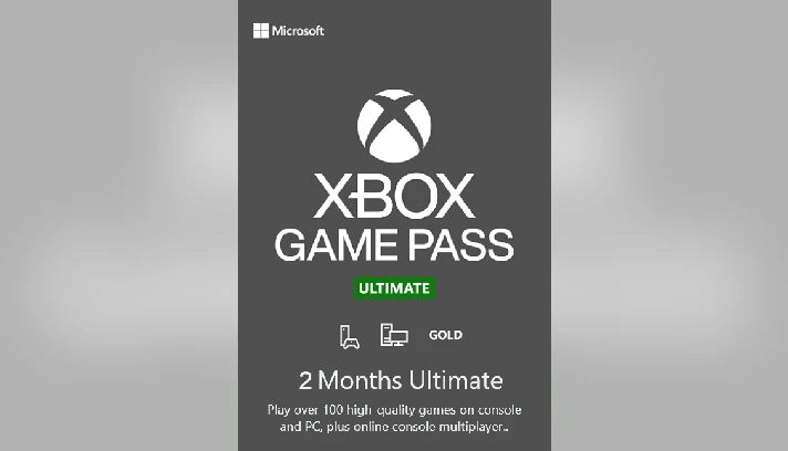 XBOX GAME PASS ULTIMATE✅ 2 MONTHS✅ PC/XBOX (Ultimate)🔥