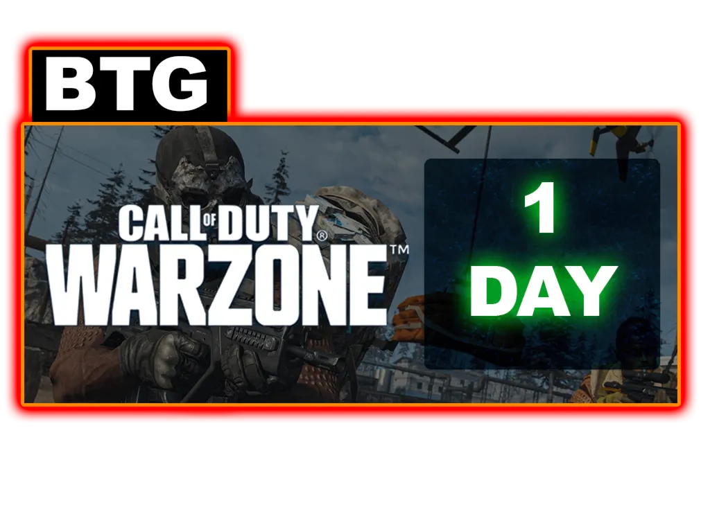 BTG [1 day] for COD: WARZONE