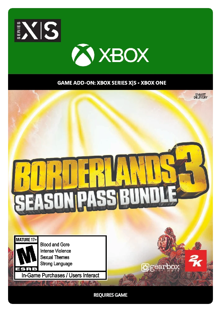 ✅ Borderlands 3 Season Pass Bundle XBOX ONE KEY 🔑