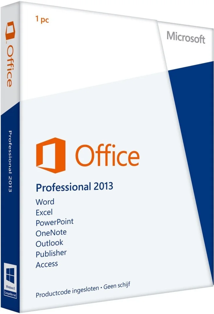 Microsoft Office Professional 2013 на 1 ПК