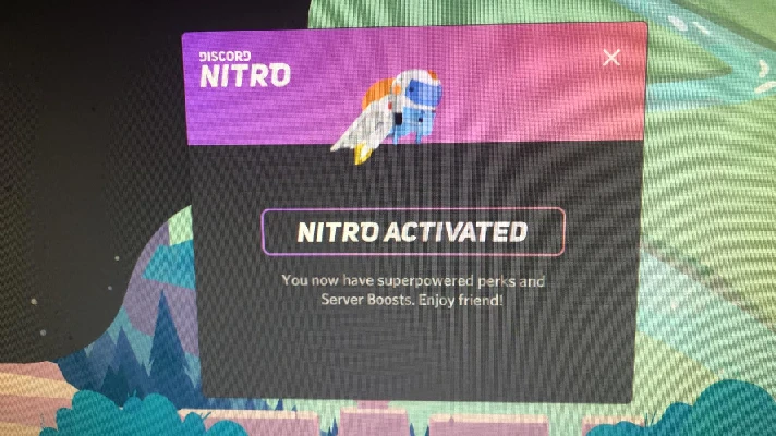 DISCORD NITRO |✅ 1 MONTH + 2 BOOSTS ✅ Discord Nitro 🔥