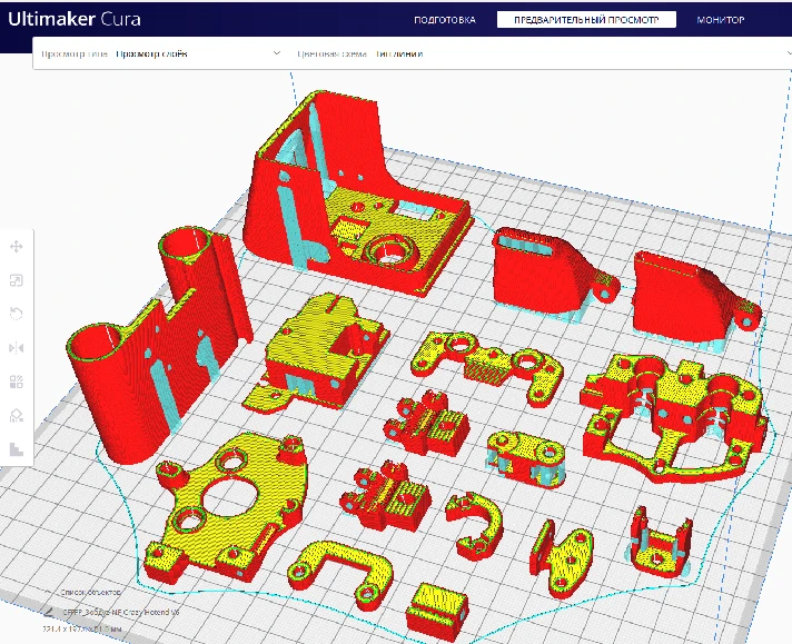 3D Model Direct extruder Godzila Flyingbear Ghost 5