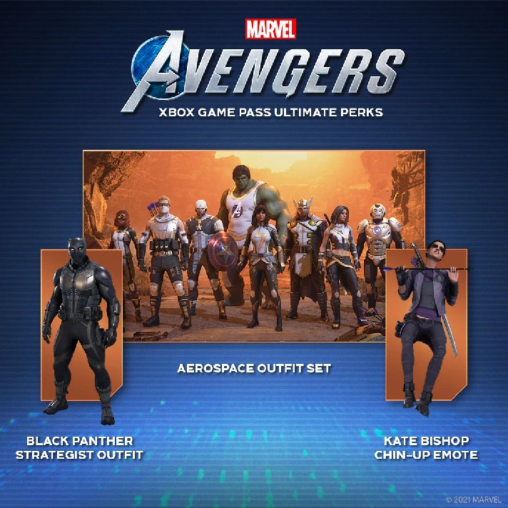 Marvel´s Avengers Disney + Xbox Ultimate Game Pass Perk