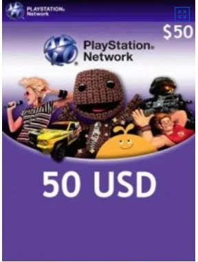 PLAYSTATION NETWORK (PSN)  $50 (USA)