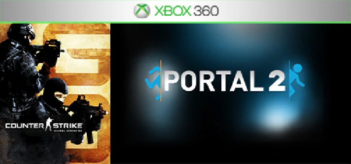 CS: Go / Portal 2 / CastleStorm | XBOX 360 | shared