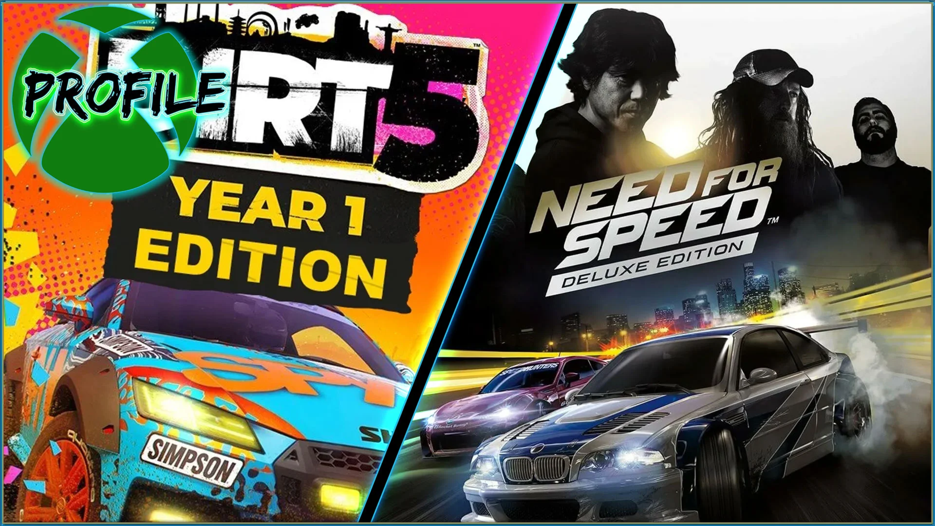 DIRT 5 Year One Edition +Need for Speed Deluxe XBOX ONE