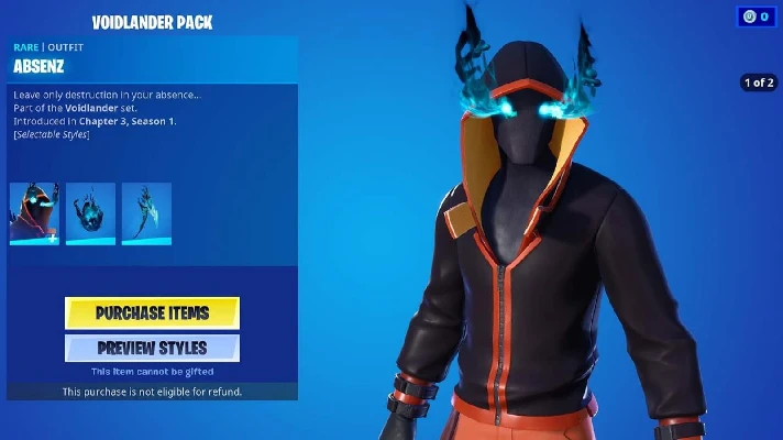 [ FORTNITE ] Voidlander Pack 600 V-BUCKS XBOX KEY🔑