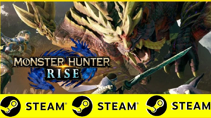 ⭐️ MONSTER HUNTER RISE - STEAM (GLOBAL)