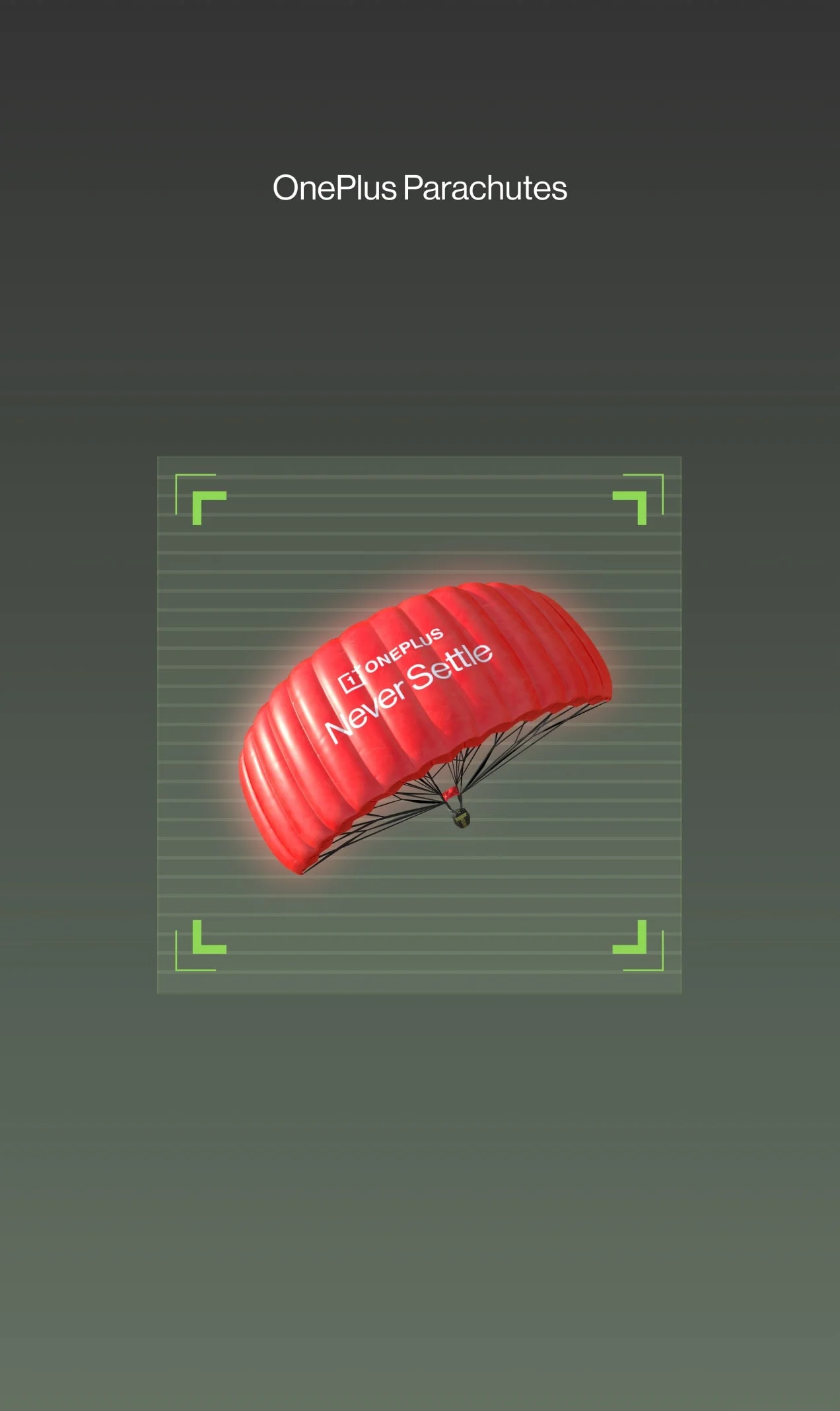 PUBG MOBILE OnePlus parachute 🔑