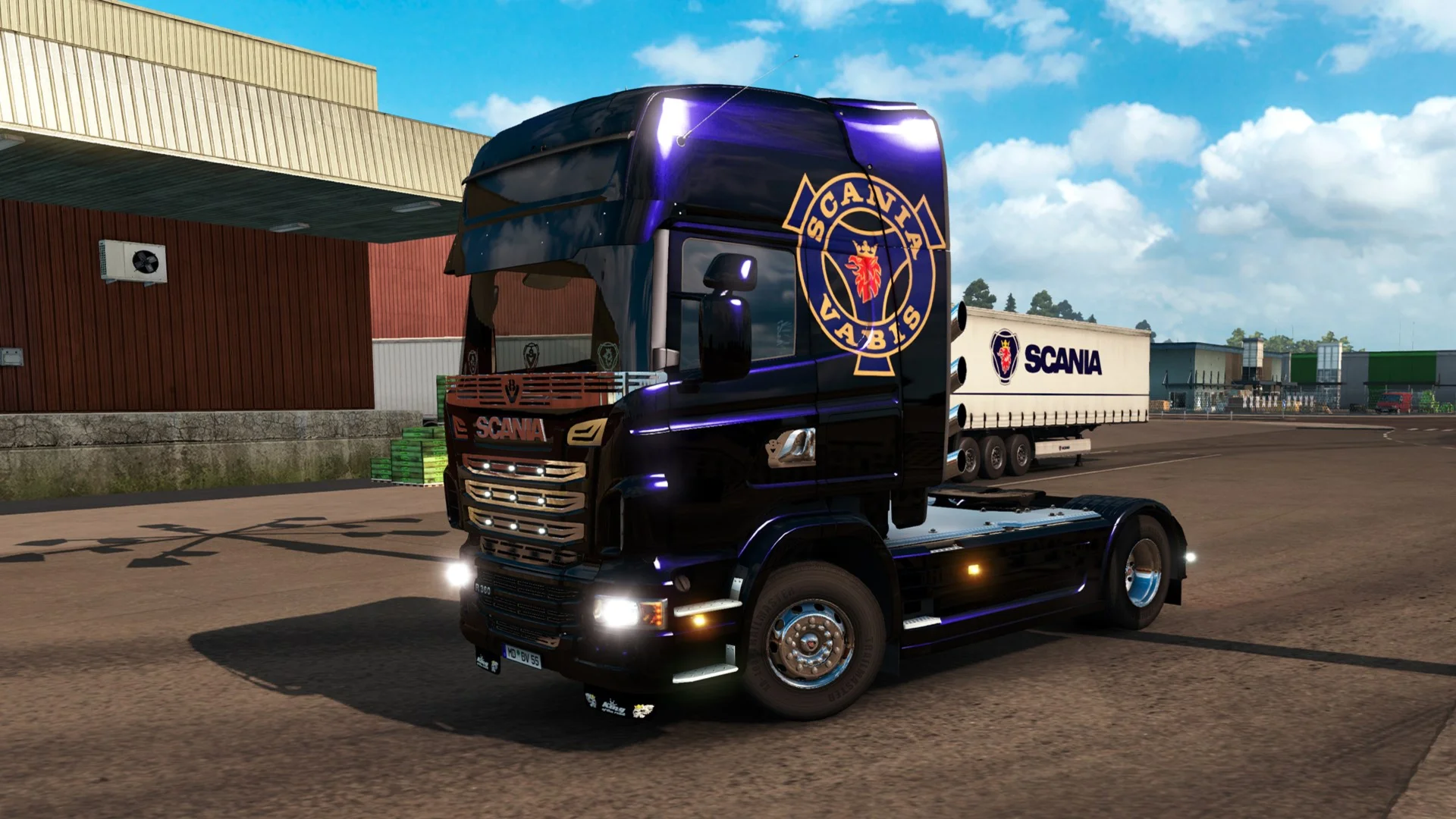 Euro Truck Simulator 2 - Mighty Griffin Tuning Pack РФ