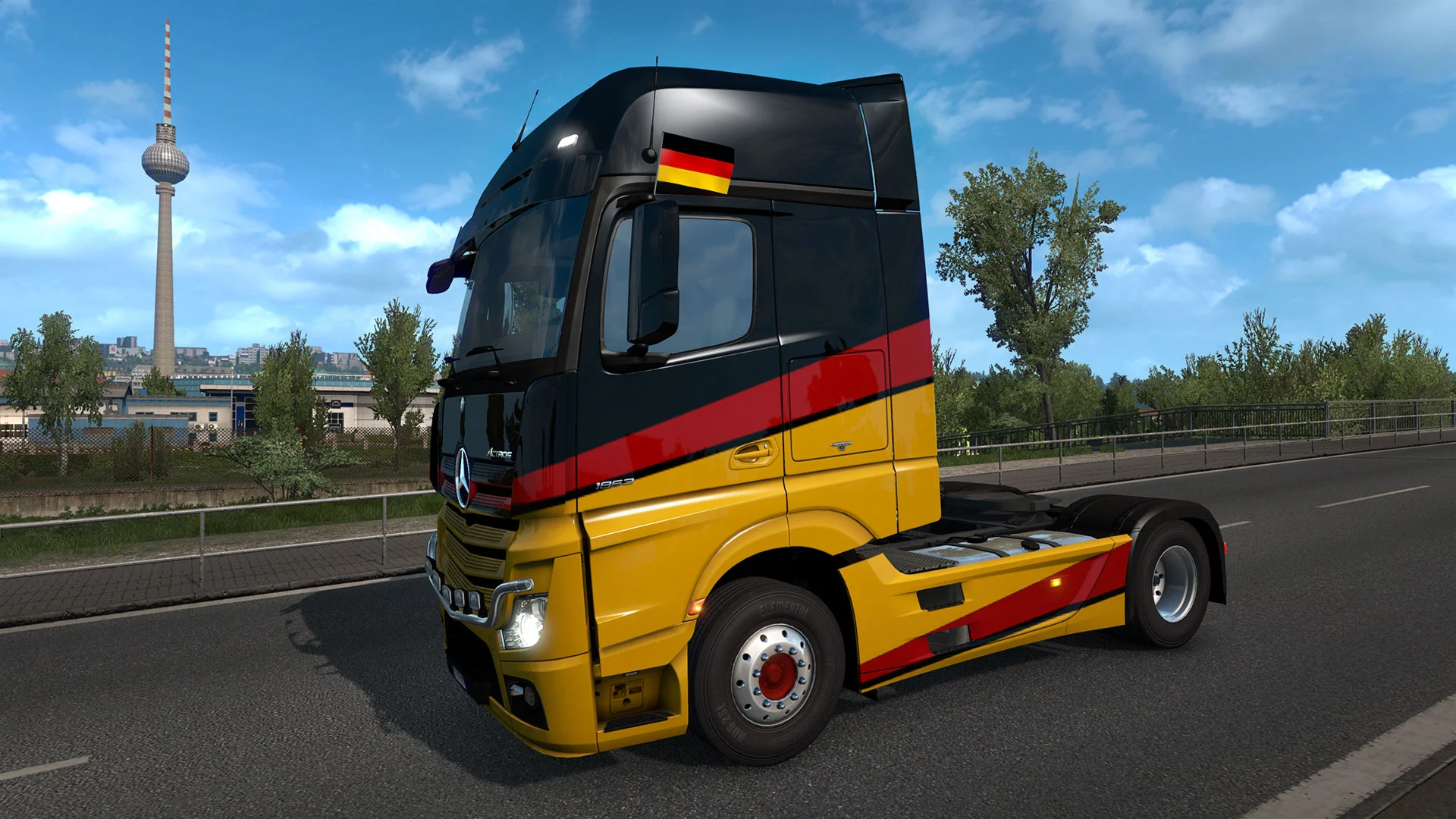 Euro Truck Simulator 2 - Window Flags STEAM РОССИЯ