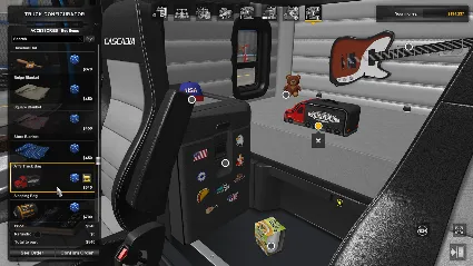 American Truck Simulator - Cabin Accessories АВТОДОСТАВКА STEAM РОССИЯ