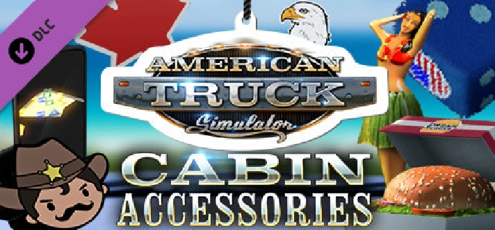 American Truck Simulator - Cabin Accessories 💎STEAM RU