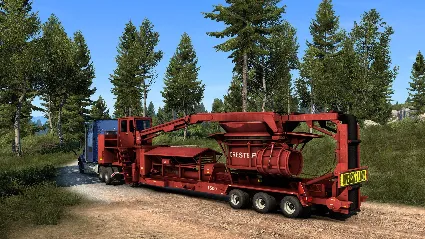 American Truck Simulator Forest Machinery АВТОДОСТАВКА STEAM РОССИЯ