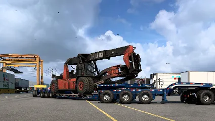 American Truck Simulator Forest Machinery АВТОДОСТАВКА STEAM РОССИЯ