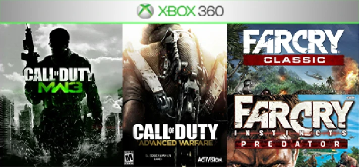 COD: Advanced Warfare / MW3+5game | XBOX 360 | transfer