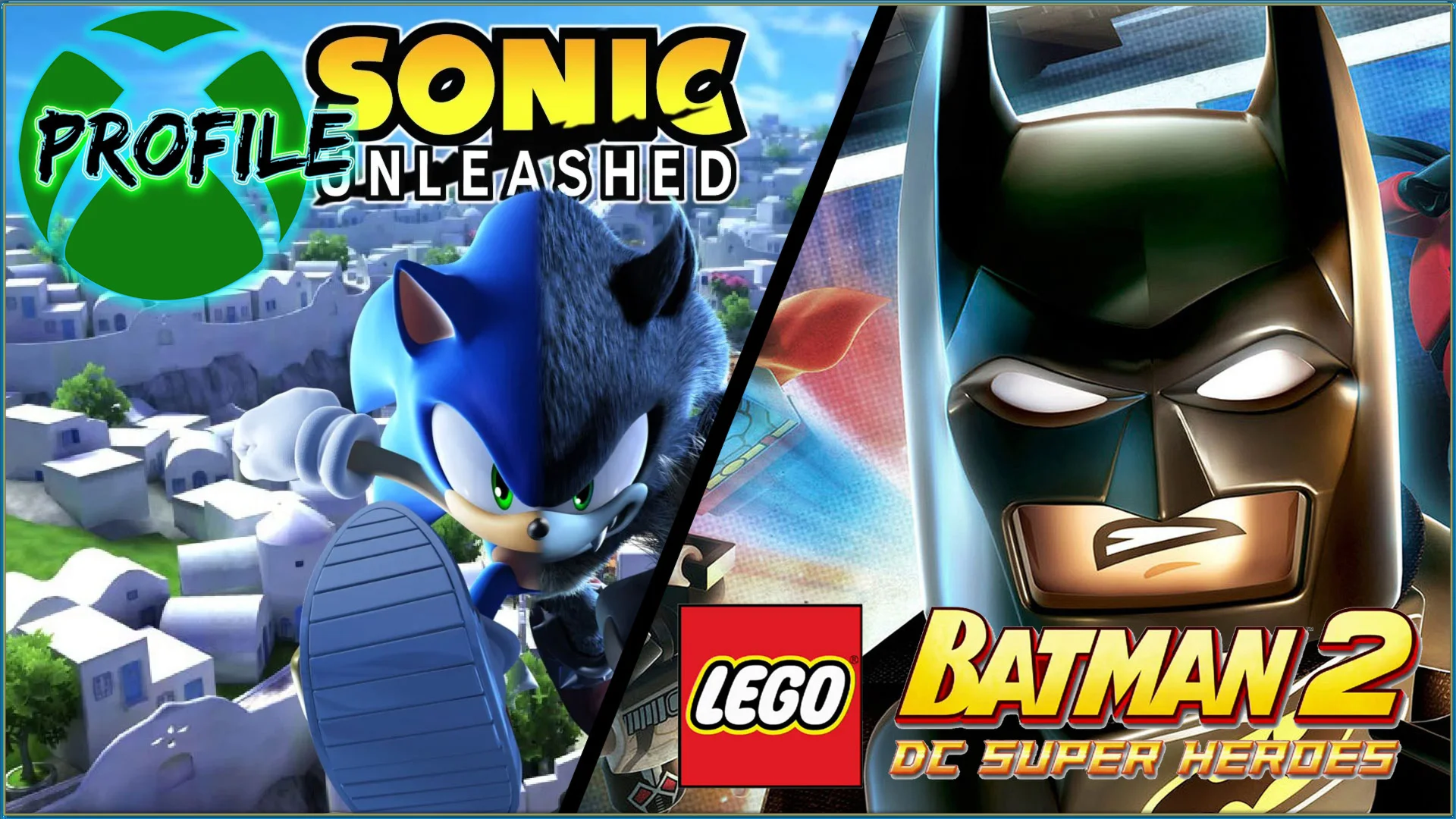 SONIC UNLEASHED+LEGO Batman 2 XBOX аккаунт на 1 месяц