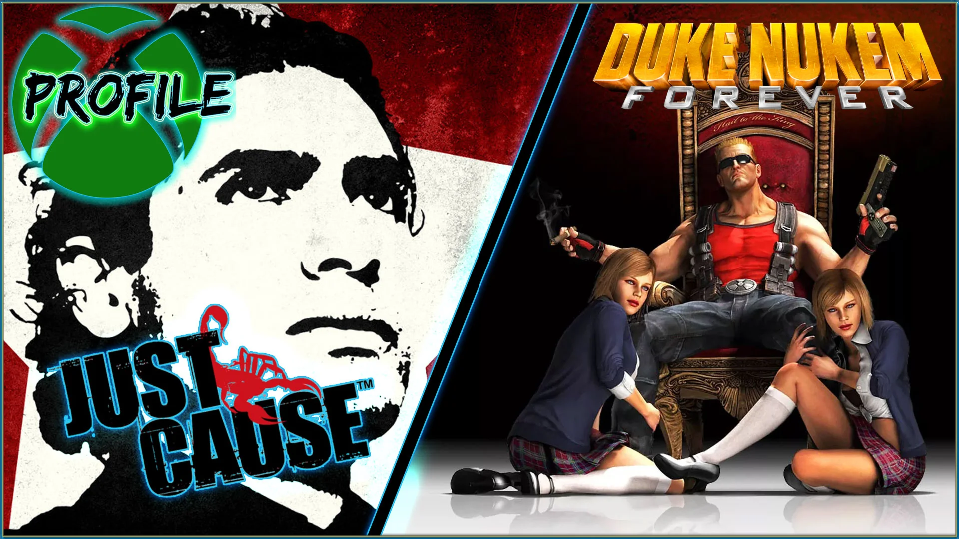 Duke Nukem Forever+Just Cause XBOX 360 аккаунт на 1 мес