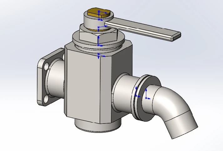 Drain tap MCH00.03.00.00 solidworks