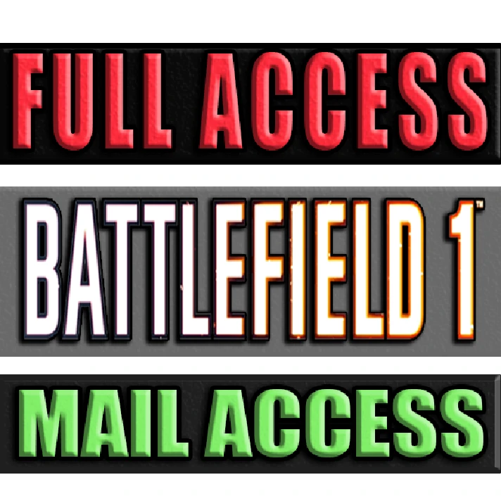 BATTLEFIELD 1 | ORIGIN ✅ FULL ACCESS + MAIL ACCESS 🔥