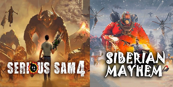 👿Serious Sam 4 + Siberian Mayhem (STEAM) Account 🌍