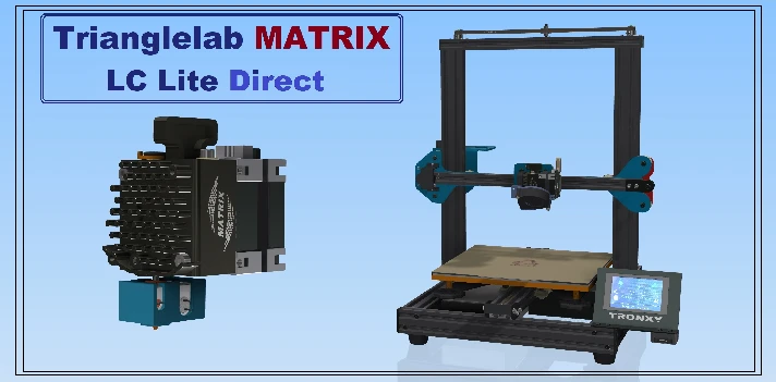 3D model Direct extruder Trianglelab MATRIX LC Lite