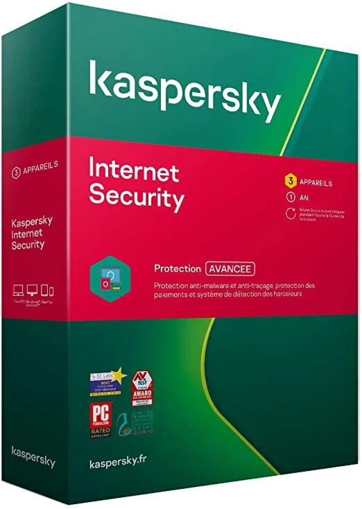 KASPERSKY INTERNET SECURITY 2022 3USER/1YEAR Warranty