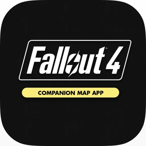 Fallout 4 Official Map Companion ios iPhone AppStore 