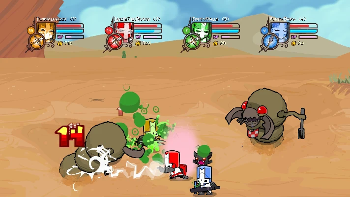 Can´t Stop Laughing Bundle Castle Crashers+BattleBlock