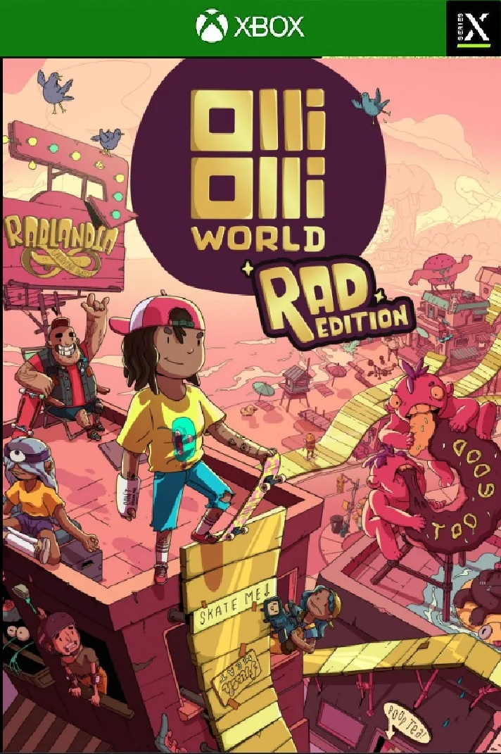 OlliOlli World Rad Edition Xbox One & Xbox Series X|S