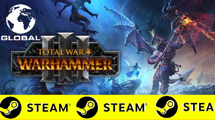 ⭐️ Total War WARHAMMER 3 + DLC STEAM (GLOBAL) +$BONUS