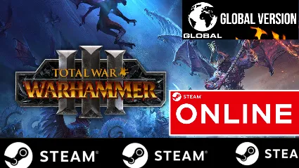 🔥 Total War WARHAMMER 3 - ONLINE STEAM (Region Free)