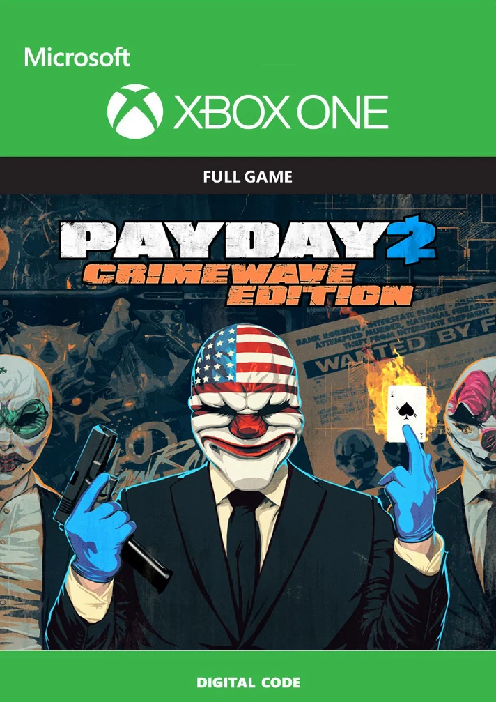 🎮🔥PAYDAY 2: CRIMEWAVE EDITION XBOX ONE / X|S 🔑 Key🔥